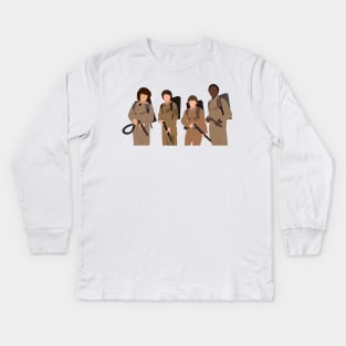 Stranger Things Fanart Halloween Edition Kids Long Sleeve T-Shirt